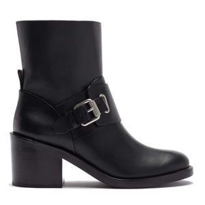 AllSaints Minkka Roller Boots Black 7.5